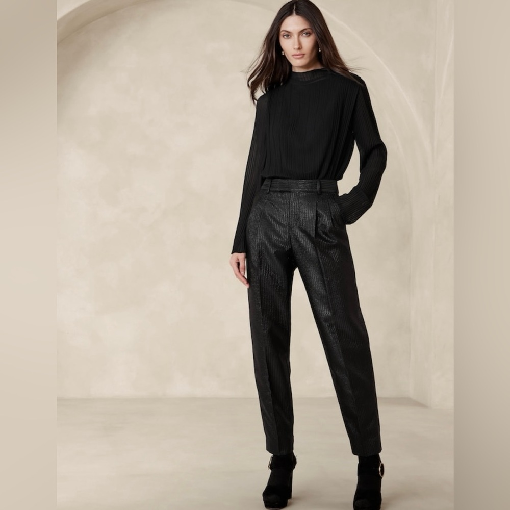 Banana Republic Luci Slim Lurex Pant
